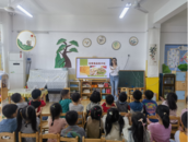 “食”刻相伴 健康“童”行——懷遠縣第五幼兒園教育集團開展食品安全宣傳周活動
