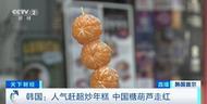 中國糖葫蘆在韓國走紅  品牌門店數一年內暴增十倍
