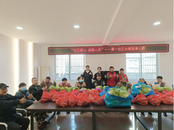 雪華鄉（宏業村街道）第一社區開展“社區愛心 溫暖心田”關愛困難人群活動