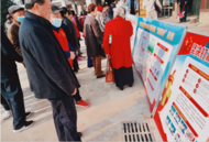 蚌山區勝利街道勝利五村社區開展雙提升宣傳，提高居民參與率