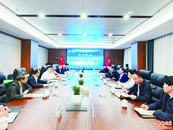 葉露中赴徐州市考察中清集團