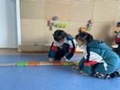 怀远县第五幼儿园教育集团开展“趣味积木墙”课后延时服务活动