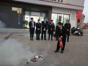 工行安慶潛山支行營業部開展消防安全綜合演練  
