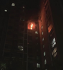 合肥一高层住宅楼深夜发生火灾