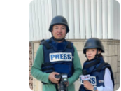 中國戰地女記者陳慧慧已成功撤離