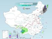 冷空氣影響中東部大部 東北局地有特大暴雪