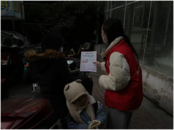 合肥經(jīng)濟技術開發(fā)區(qū)錦繡社區(qū)開展電動車不上樓倡導活動