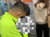 男子車廂看淫穢視頻？目擊者稱其被帶走 廣州地鐵回應