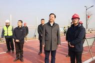 黃曉武督導突出生態環境問題整改工作 調研延安路淮河大橋建設情況