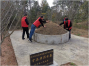 懷寧馬廟：緬懷革命先烈 清掃烈士墓園  