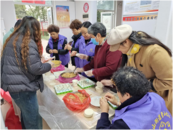 蕪湖市四褐山街道管山社區：愛心餃子暖心窩 濃濃巾幗敬老情  