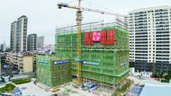 蚌埠市中心血站血液檢測中心大樓全面封頂