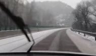 降雪致山西多條高速公路臨時封閉