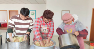 迎冬至 包餃子 送關懷|合肥市淝河鎮社工站開展冬至系列活動