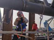 全面沖刺！蚌埠民用機場航站樓鋼結構屋蓋首次提升圓滿成功