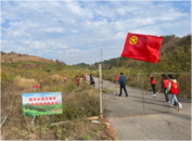 懷寧縣清河鄉：鄉村振興團旗紅