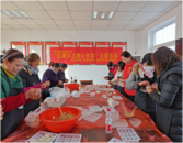 蕪湖市鳩江區黑沙洲社區：冬至雪重重，真情“暖融融”  
