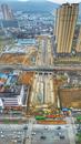 淮南市學院路下穿阜淮鐵路立交工程通車在即