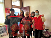 蕪湖路街道社工站：融情鄰里辭舊歲 溫馨裝扮迎新春