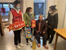 雪华乡（宏业村街道）沈圩社区：慰问独居老人，孝善暖在心间