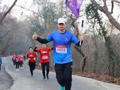 合肥舉行登高健身大會，千余名市民登頂大蜀山