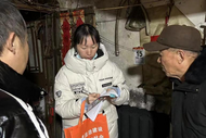 雪華鄉（宏業村街道）第四社區：敲門知冷暖，關懷送到家