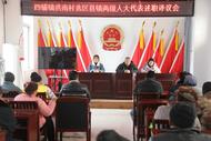濉溪縣四鋪鎮(zhèn)：人大代表述職交“答卷”  選民評(píng)議來“打分”