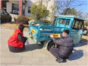 懷寧縣黃墩鎮做好節前道路交通安全工作  
