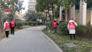 望城街道和諧社區：環境衛生大整治， 干干凈凈過大年