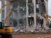 廣東一村委會新建大樓因違建被拆？當地回應