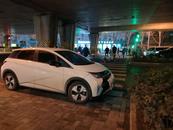 合肥高架橋下兩車相撞