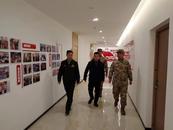 ?合肥包河區人武部參觀指導施河社區民兵連基礎建設工作    