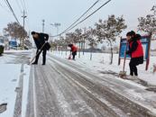 ?淮北市杜集區石臺鎮：不畏風寒  浴“雪”奮戰            