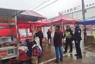 懷寧縣黃墩派出所積極參與道路交通管理工作  
