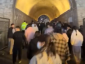 西安鼓樓時隔十幾年開門洞疏散游客
