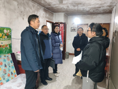 銅陵市殘聯督查鷂山社區殘疾人家庭居家防火安全工作