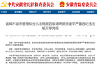 中共宣城市委批準，李建平被開除黨籍