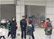 懷寧雷埠派出所：站好護學崗 講好安全課  