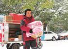 淮南：快递不打烊 暴雪照样忙