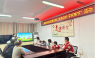 雪華鄉（宏業村街道）施徐光彩社區開展“青春自護 平安春節”青少年安全自護知識普及活動