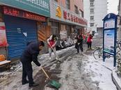 天橋街道積極開展低溫雨雪冰凍天氣防范應對工作  