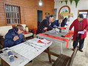 宜秀區白澤湖鄉龍華村：書法名家進基層 翰墨飄香迎新春