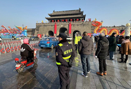 壽縣城管局圓滿完成2024年春節系列活動保障工作
