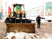 六安葉集姚李勝鑫建材除雪志愿者救援隊：鏖戰冰雪保暢通