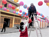 【網絡中國節?春節】懷寧石牌：小鎮多彩燈會喜迎龍年  