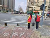 平橋鄉恒大社區：交通文明勸導 助力平安出行