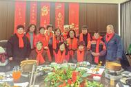 大觀區(qū)大湖社區(qū)：溫暖小年宴  濃濃社區(qū)情