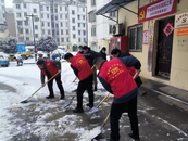 裕安區(qū)醫(yī)保局：開展掃雪除冰行動(dòng)