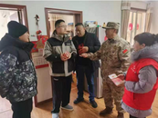 雪華鄉（宏業村街道）武裝部春節期間多措并舉扎實開展征兵宣傳工作