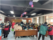 跟著好人做好事——新春暖心志愿服務在合肥市七里站街道東七社區舉行